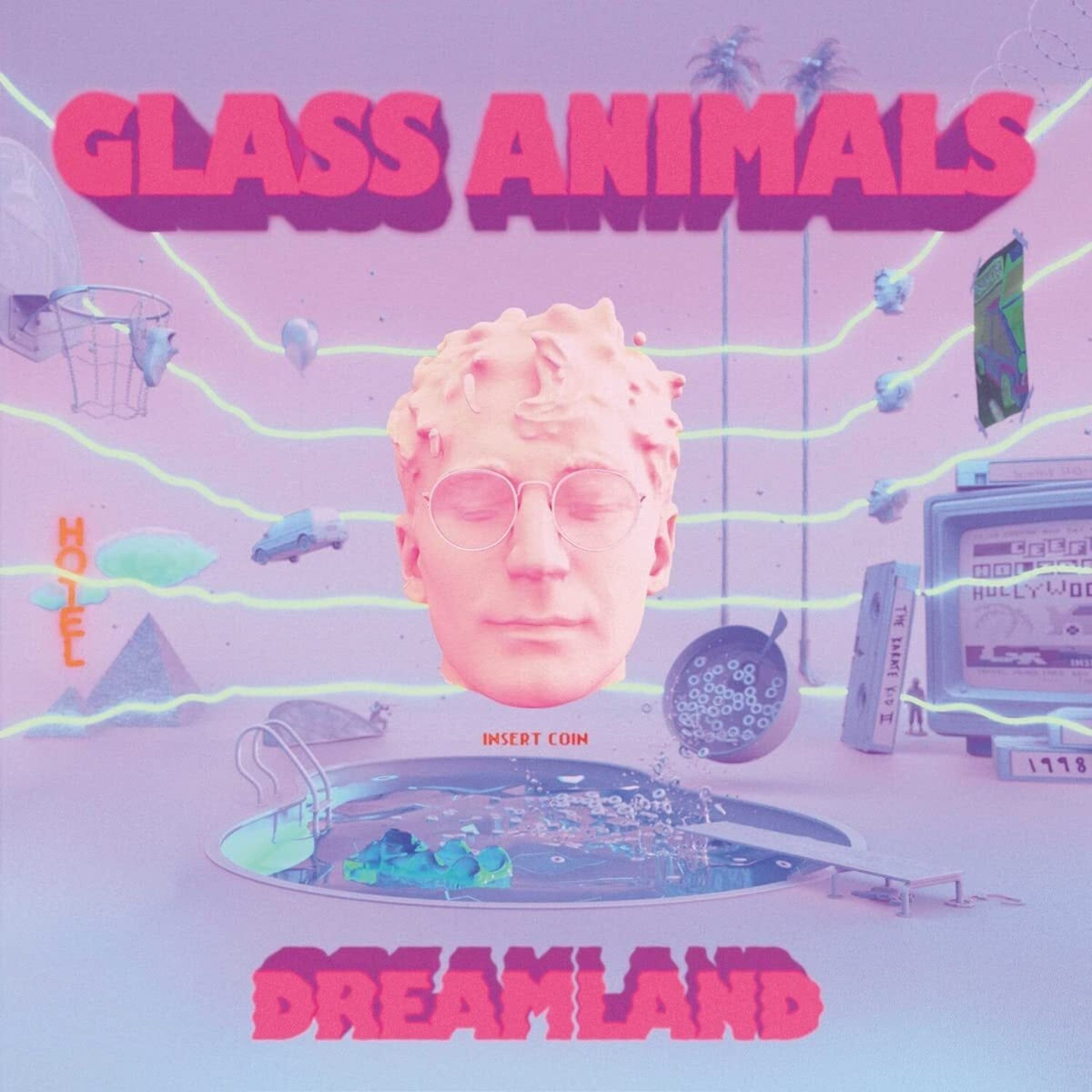 Glass Animals - Dreamland (Glow In The Dark LP Vinyl) & I Love You So F***Ing Much (X) & Zaba & How To Be A Human Being
