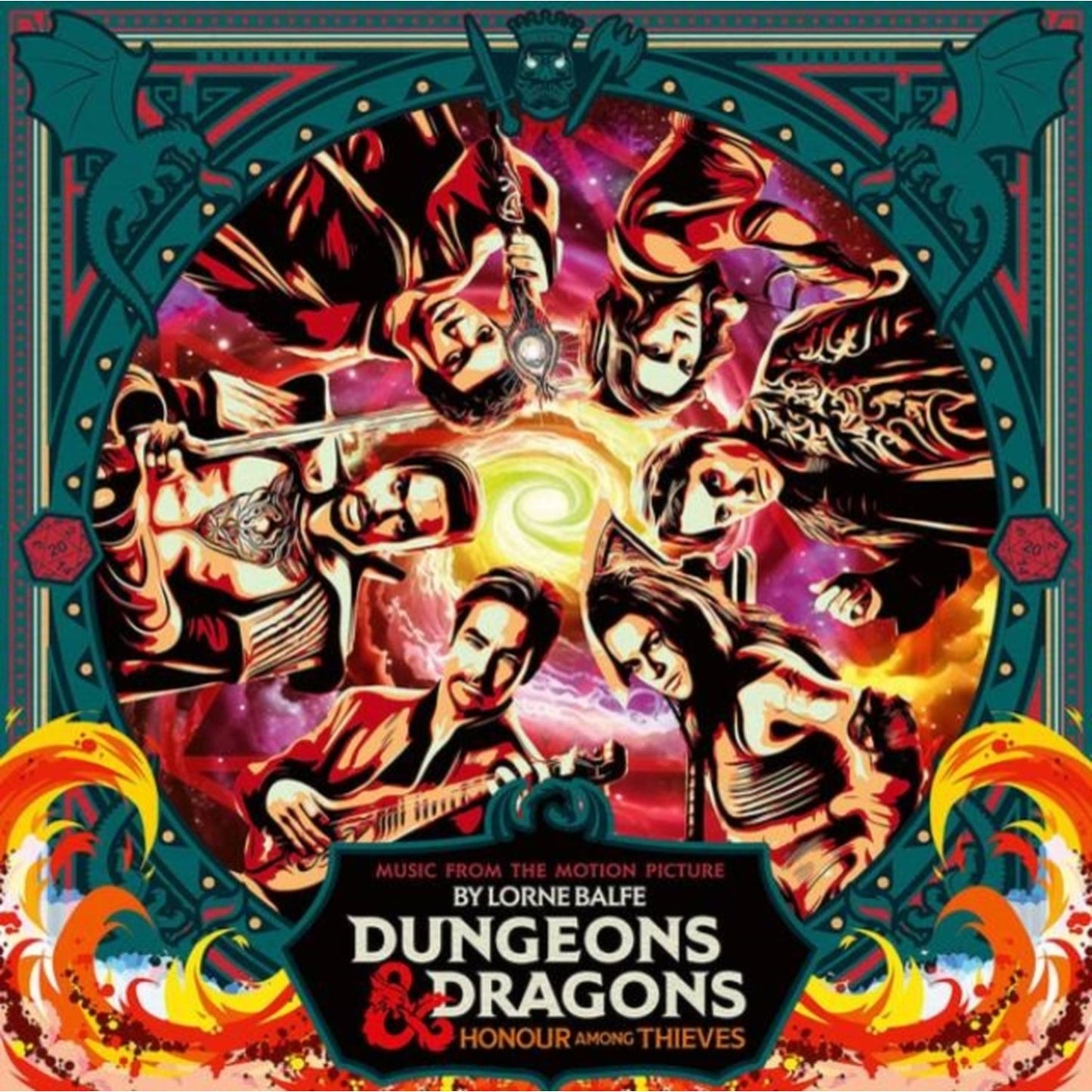 Dungeons & Dragons: Honour Among Thieves (Red W/ Black Dust Vinyl/2LP)