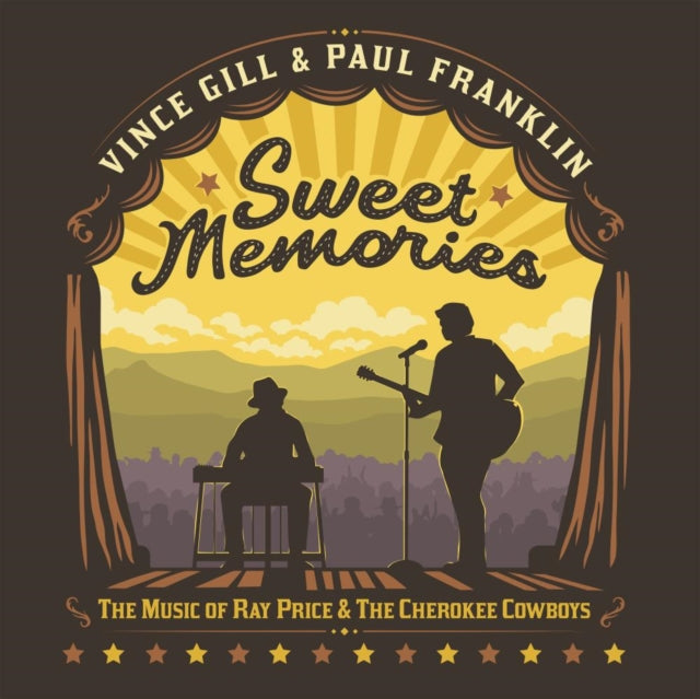 This LP Vinyl is brand new.Format: LP VinylThis item's title is: Sweet Memories: The Music Of Ray Price & The Cherokee CowboysArtist: Vince & Paul Franklin GillLabel: MCA NashvilleBarcode: 602455563224Release Date: 8/4/2023