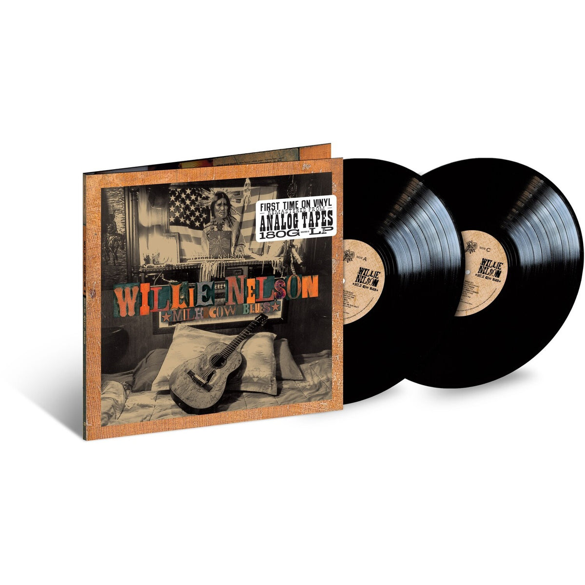 Bluegrass (Electric Blue LP Vinyl) & Workin Man: Willie Sings Merle & Milk Cow Blues (2LP/180G)
