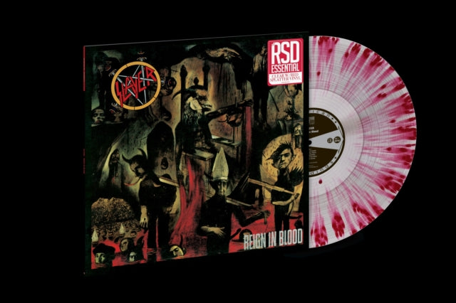 Slayer - Reign In Blood (Clear W/ Red Splatter LP Vinyl) (Rsd Essential)