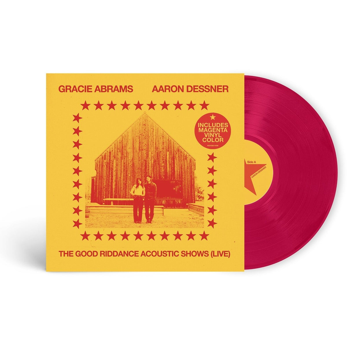 Gracie Abrams - This Is What It Feels Like (X) & Good Riddance (Deluxe/2LP) & Good Riddance Acoustic Shows (Live) (Magenta LP Vinyl) & Secret Of Us (X) (Yellow LP Vinyl)