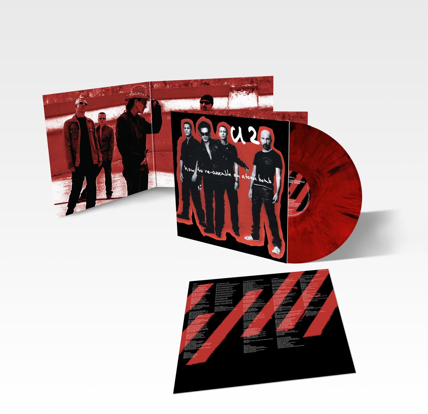 How To Re-Assemble An Atomic Bomb (Red/Black Marble LP Vinyl) & War