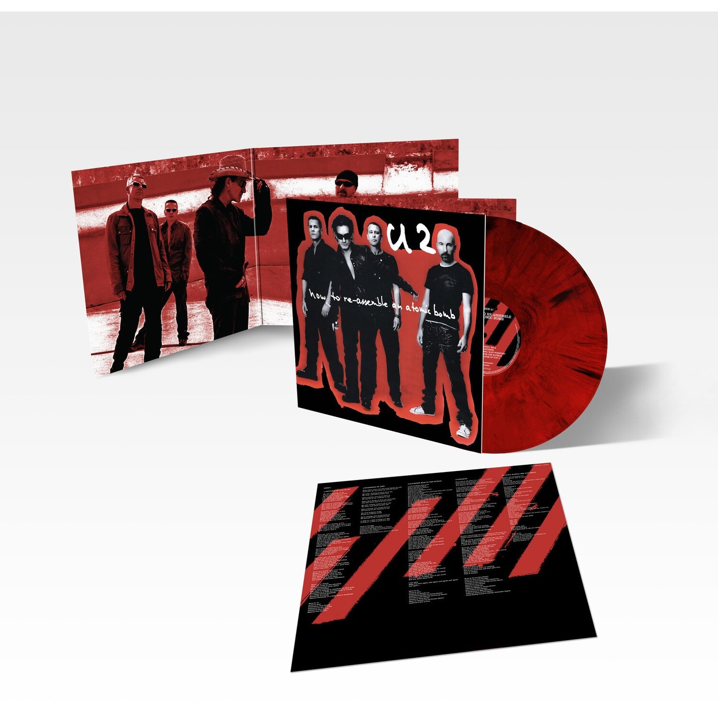 How To Re-Assemble An Atomic Bomb (Red/Black Marble LP Vinyl) & No Line On The Horizon (2 LP) & Pop (2LP/Orange)