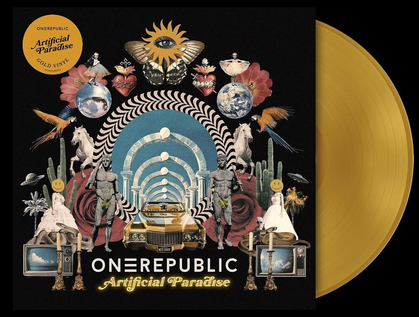 Artificial Paradise (Gold LP Vinyl) & Onerepublic: The Collection