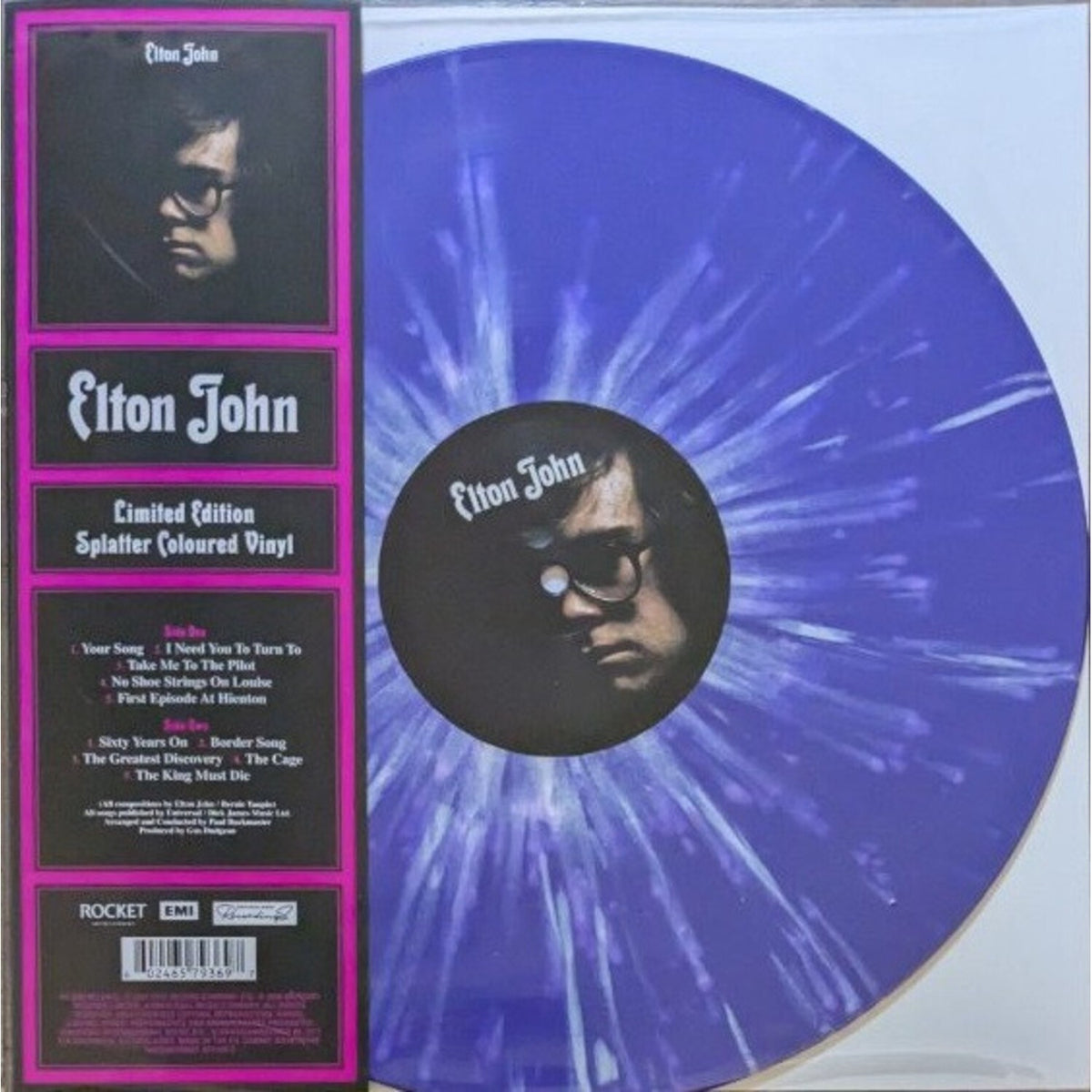 Peachtree Road (2LP) & Victim Of Love & Elton John (Purple Splatter LP Vinyl/180G) & Madman Across The Water (Light Blue LP Vinyl/180G) & Don't Shoot Me I'm Only The Piano Player (Red Splatter LP Vinyl/180G)