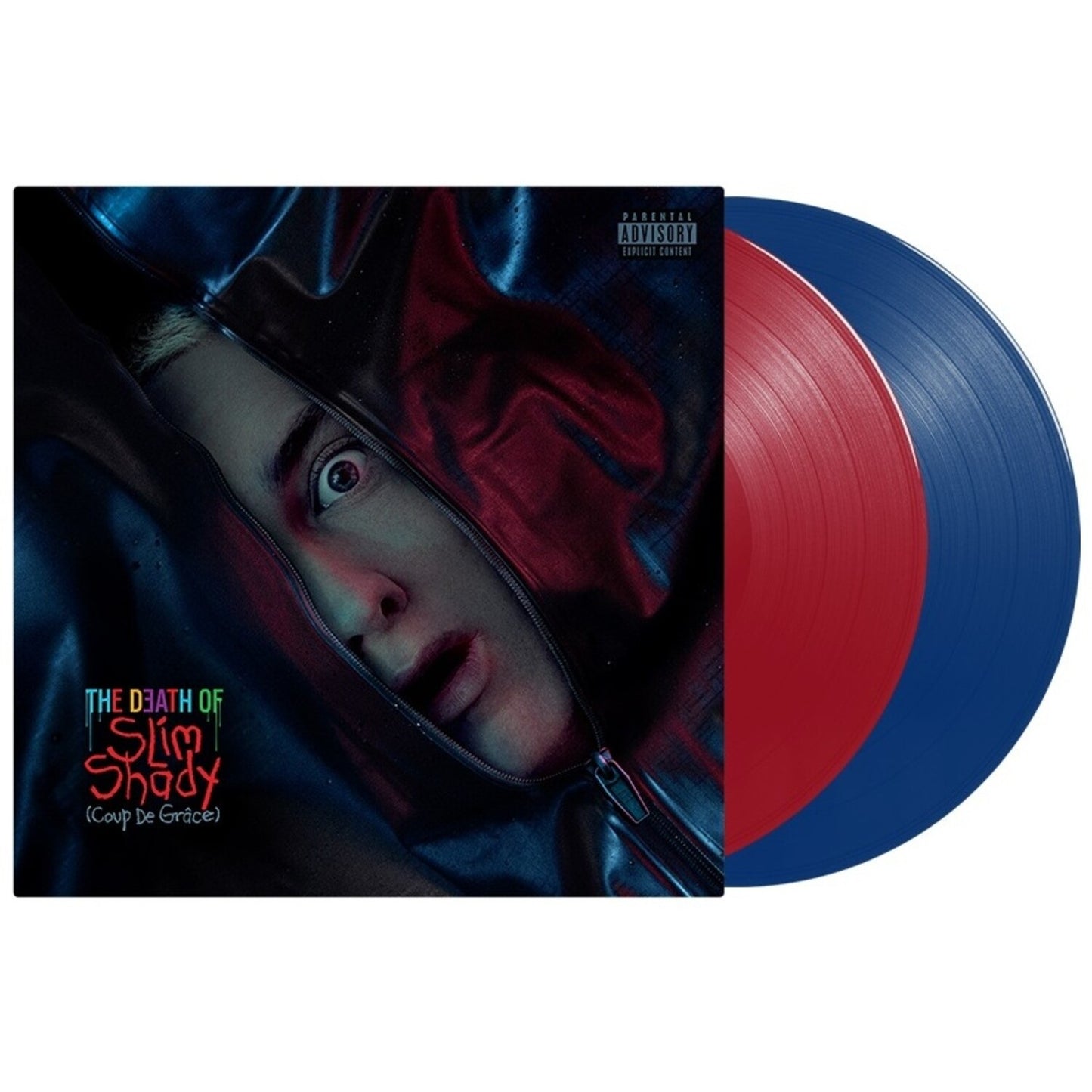 Curtain Call 2 (2LP) & Death Of Slim Shady (Coup De Grace) (X) (Red/Blue Vinyl/2LP) & Marshall Mathers LP 2 & Kamikaze (Opaque Olive Green LP Vinyl/Gatefold Jacket) & Eminem Show