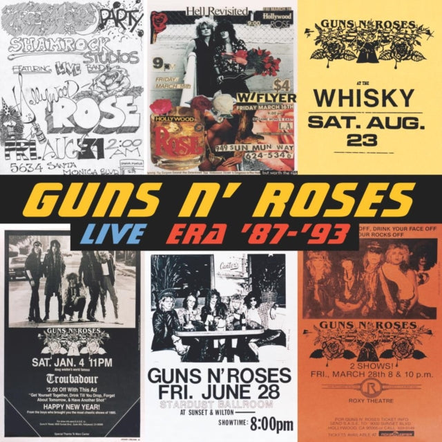 Use Your Illusion Ii (X) (2LP) & Live Era '87-'93 (Deluxe/180G/4LP) & Appetite For Destruction (2LP)