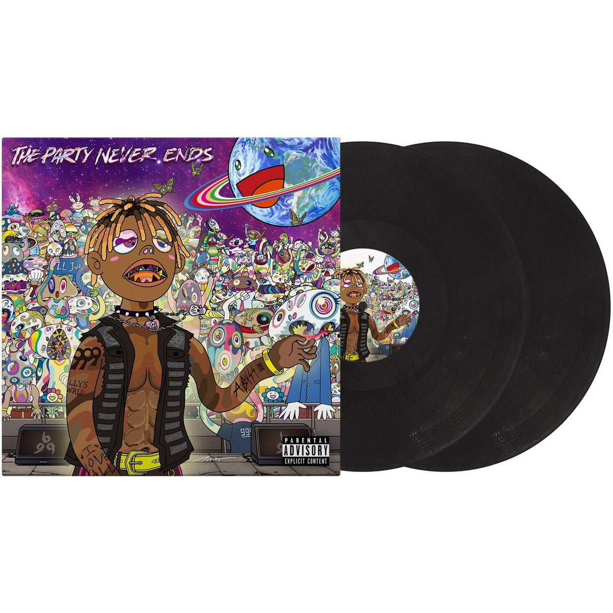 Fighting Demons (2LP) & Party Never Ends (X) (Coal Vinyl/2LP) & Legends Never Die (X) (2LP) & Goodbye & Good Riddance