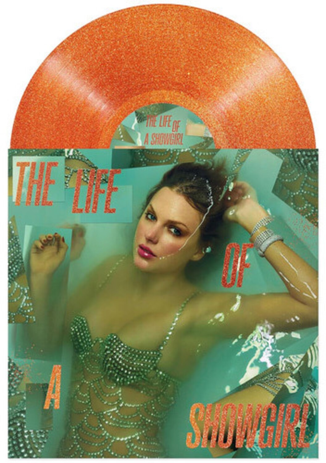 Fearless (Taylor's Version) (Gold Vinyl/3LP) & Red (Taylor's Version) (4LP) & 1989 (Taylor's Version) (2LP/Crystal Skies Blue Vinyl) & Life Of A Showgirl (X) (Sweat & Vanilla Perfume Portofino Orange Glitter LP Vinyl) & Fearless Platinum Edition