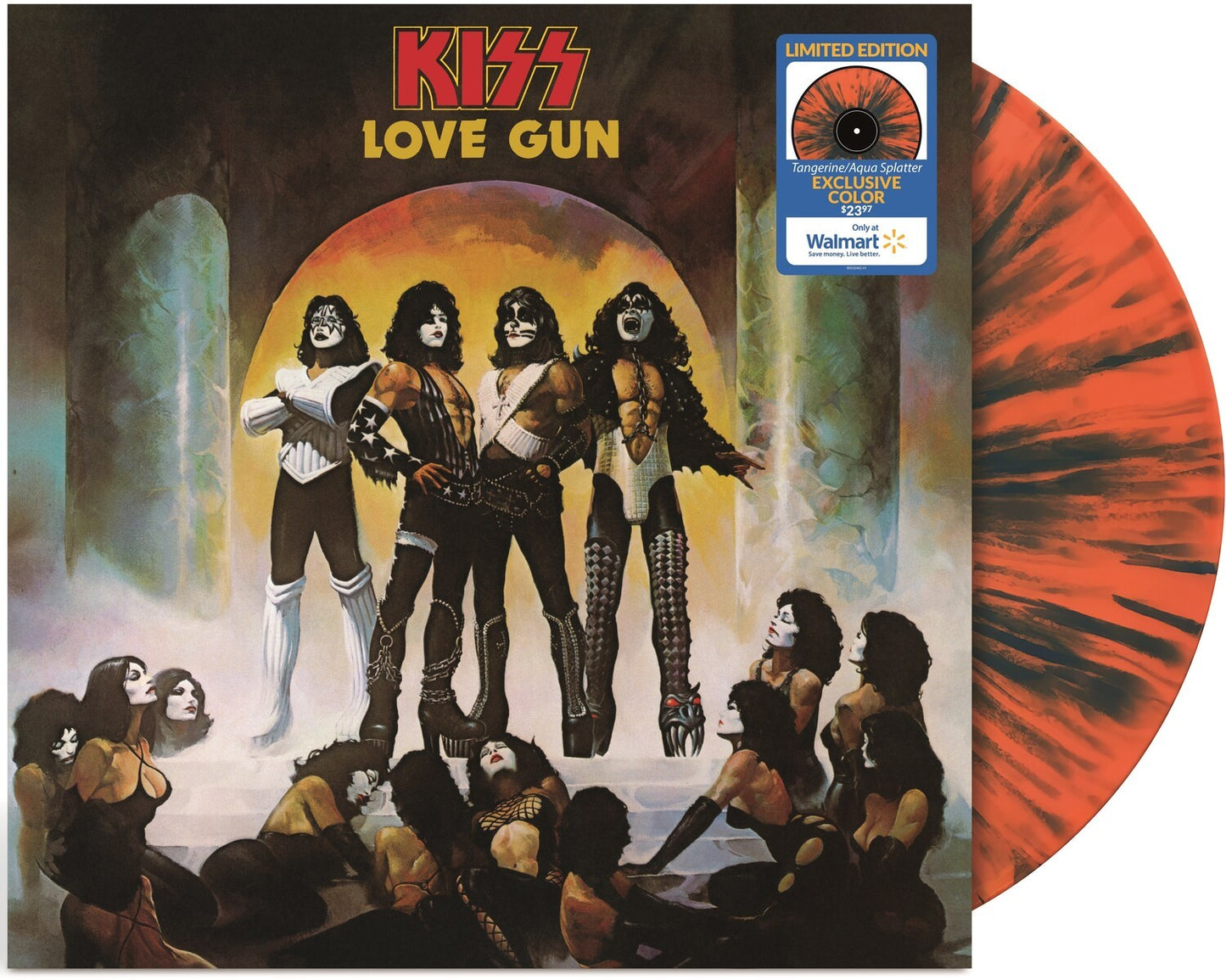 Music From The Elder (Half-Speed Master/Clear LP Vinyl/180G) & Kiss Off The Soundboard: Live In Virginia Beach (3LP) & Love Gun (Tangerine/Aqua Splatter LP Vinyl) & Ace Frehley