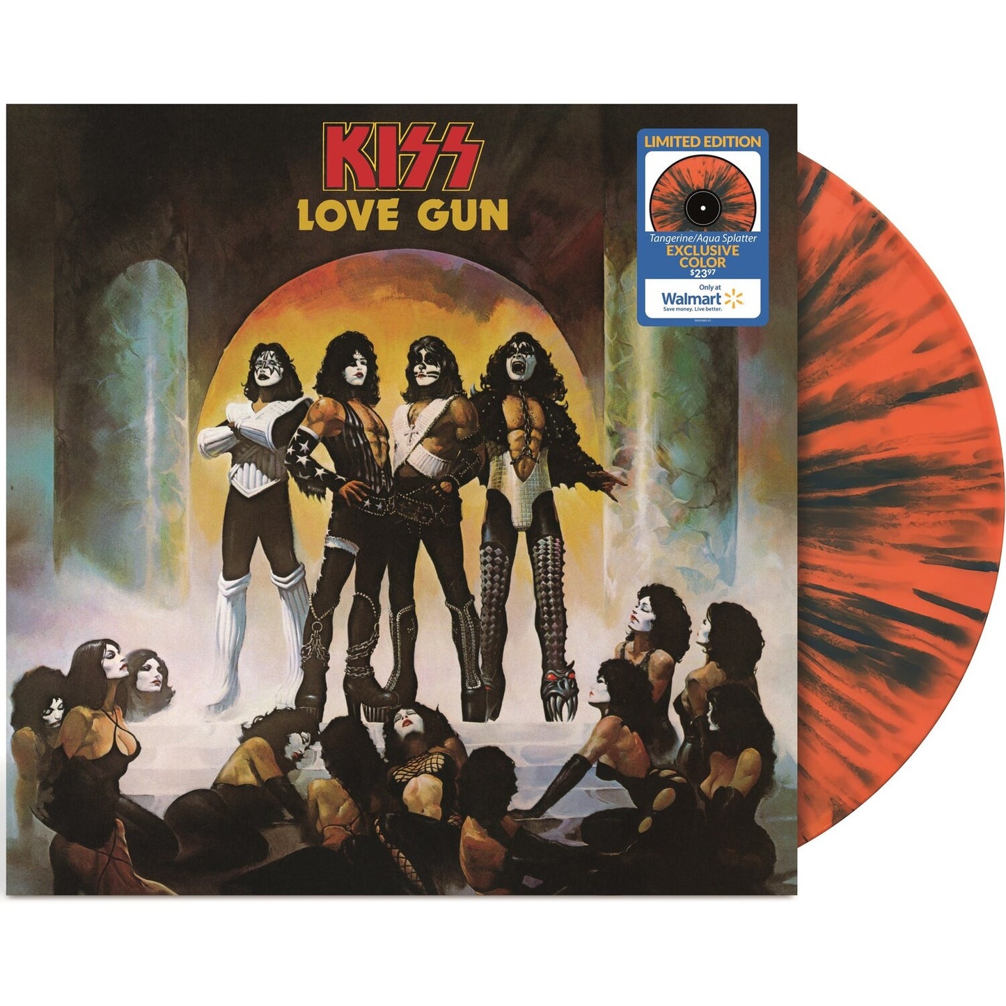 Music From The Elder (Half-Speed Master/Clear LP Vinyl/180G) & Kiss Off The Soundboard: Donington 1996 (Live) (3LP) & Love Gun (Tangerine/Aqua Splatter LP Vinyl) & Hotter Than Hell & Carnival Of Souls & Creatures Of Night
