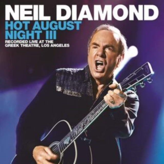 This LP Vinyl is brand new.Format: LP VinylThis item's title is: Hot August Night Iii (Sea Glass Vinyl/2LP)Artist: Neil DiamondLabel: NEIL DIAMONDBarcode: 602508840005Release Date: 8/7/2020