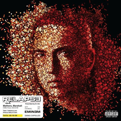 Death Of Slim Shady (Coup De Grace) (X) (Red/Blue Vinyl/2LP) & Relapse & Eminem Show