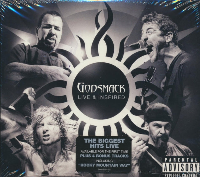 This CD is brand new.Format: CDMusic Style: NoiseThis item's title is: Live & InspiredArtist: GodsmackLabel: REPUBLICBarcode: 602537029525Release Date: 5/15/2012