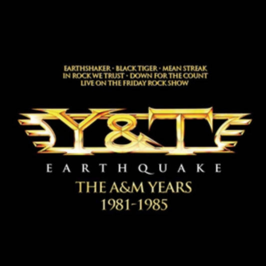 This CD is brand new.Format: CDMusic Style: Hard RockThis item's title is: Earthquake - The A&M YearsArtist: Y & TLabel: A&MBarcode: 602537370047Release Date: 10/17/2013