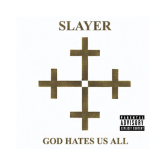 This LP Vinyl is brand new.Format: LP VinylMusic Style: ThrashThis item's title is: God Hates Us AllArtist: SlayerLabel: AMERICANBarcode: 602537467723Release Date: 12/17/2013