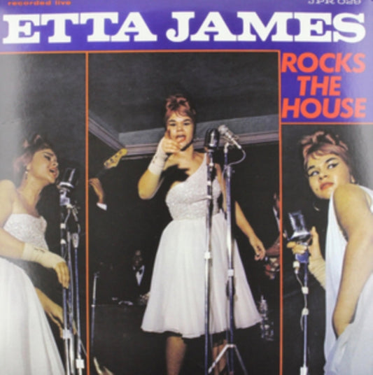 This LP Vinyl is brand new.Format: LP VinylMusic Style: Rhythm & BluesThis item's title is: Rocks The House (Colored LP Vinyl)Artist: Etta JamesLabel: JACKPOT RECORDSBarcode: 602537832675Release Date: 8/26/2014