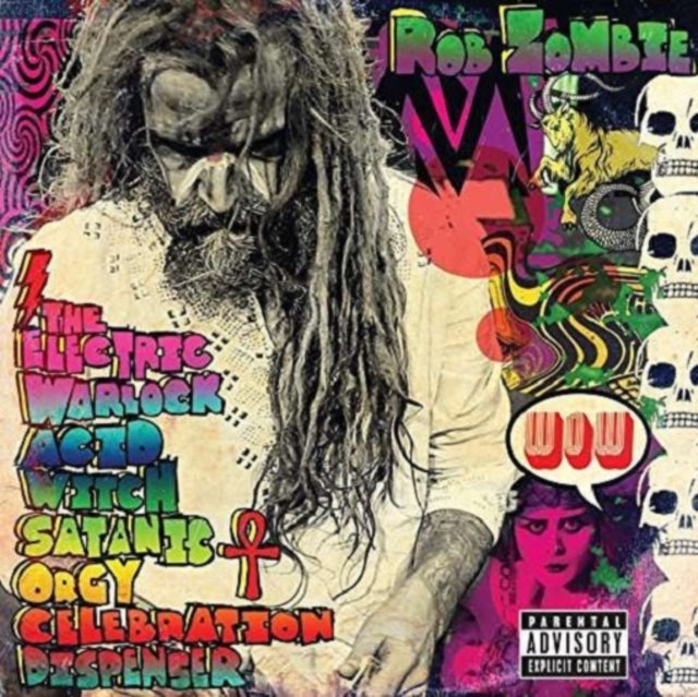 This CD is brand new.Format: CDMusic Style: Hard RockThis item's title is: Electric Warlock Acid Witch Satanic Orgy Celebration DispenserArtist: Rob ZombieLabel: UMeBarcode: 602547417985Release Date: 4/29/2016