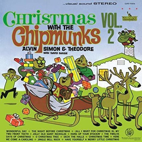 Christmas With The Chipmunks Vol.2 (White LP Vinyl)