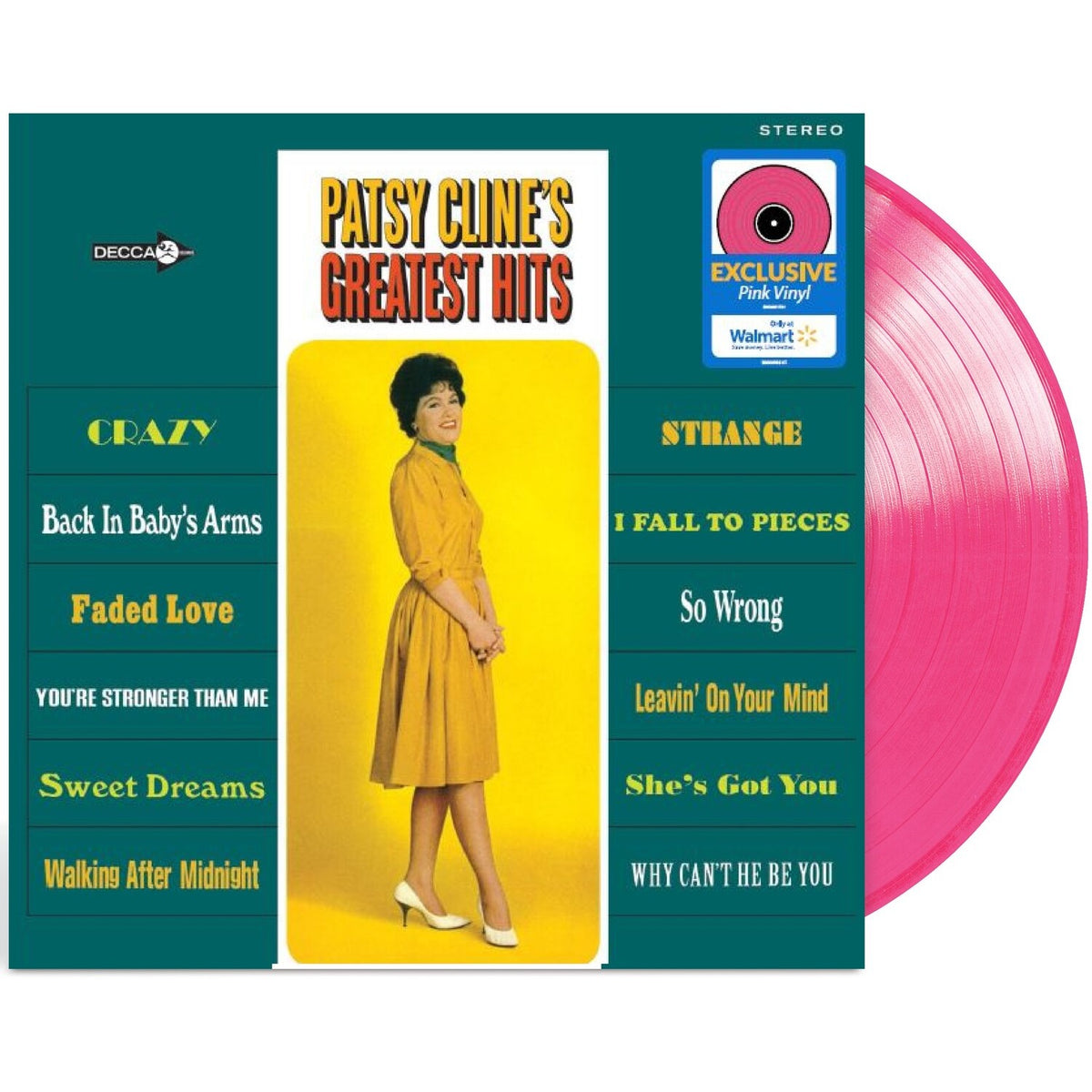 Patsy Cline's Greatest Hits (Pink LP Vinyl)