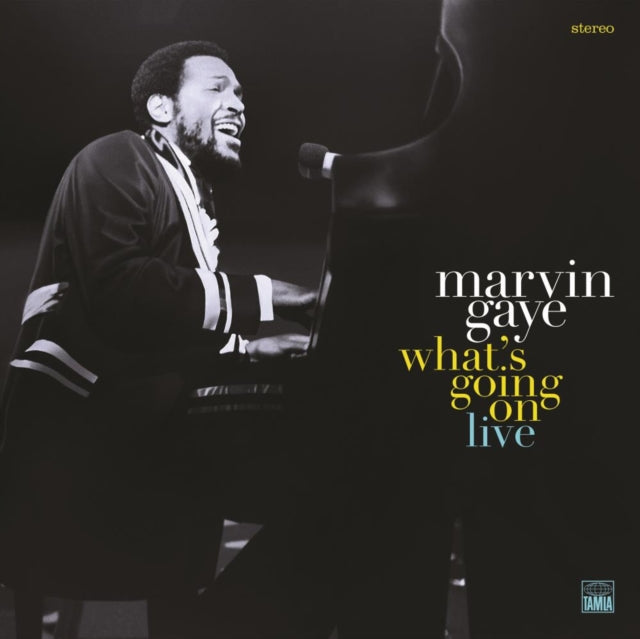 Product Image : This LP Vinyl is brand new.<br>Format: LP Vinyl<br>Music Style: Soul<br>This item's title is: What's Going On: Live (Turquoise LP Vinyl)<br>Artist: Marvin Gaye<br>Label: UMe<br>Barcode: 602577910494<br>Release Date: 10/18/2019