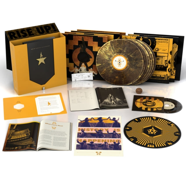 Rise Up! Hamilton: The Anthology (X) (7 Inch/7LP/Numbered/Super Deluxe/Copper Black Ice Vinyl)