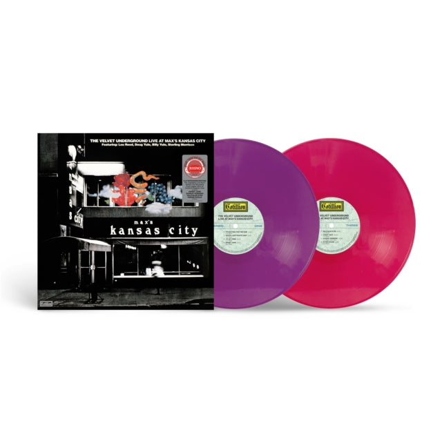 Loaded & Live At Max's Kansas City: Expanded Version (Remastered) (Orchid & Magenta LP Vinyl) (Syeor)