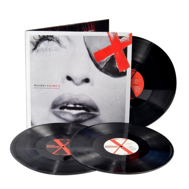 This LP Vinyl is brand new.Format: LP VinylThis item's title is: Madame X (Live) (3LP)Artist: MadonnaLabel: WARNER RECORDSBarcode: 603497837892Release Date: 9/22/2023