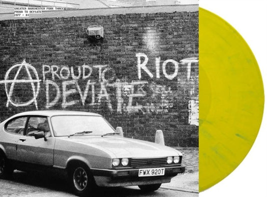 Greater Manchester Punk Vol 3 (Proud To Deviate) (2LP/Yellow Vinyl)