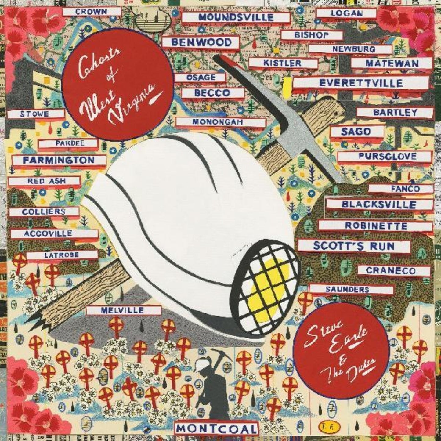 Steve & The Dukes Earle - Guy (2LP/Orange & Red Swirl Vinyl) & Ghosts Of West Virginia (Blue & Black Swirl Color LP Vinyl)
