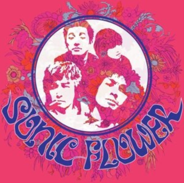 Sonic Flower (Alternate Cover) (Pink/Blue/White LP Vinyl) & Sonic Flower (Transparent Blue/White/Solid Blue Striped LP Vinyl)