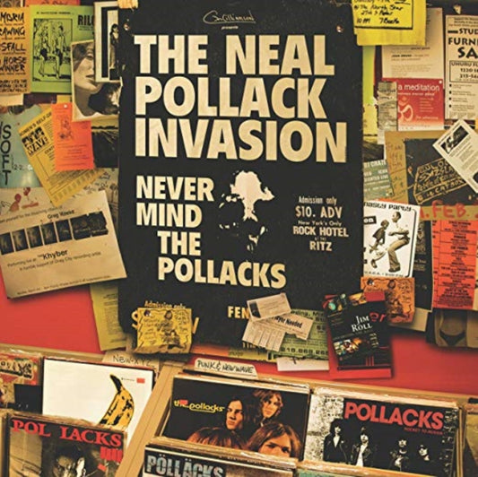 Product Image : This LP Vinyl is brand new.<br>Format: LP Vinyl<br>This item's title is: Never Mind The Pollacks<br>Artist: Neal Pollack Invasion<br>Label: CHICKEN RANCH RECORD<br>Barcode: 616892074649<br>Release Date: 3/13/2020