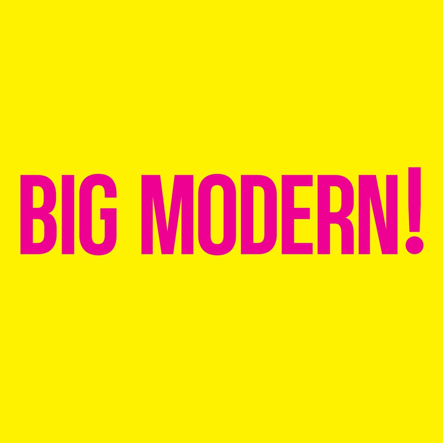 Big Modern! (2LP/180G)