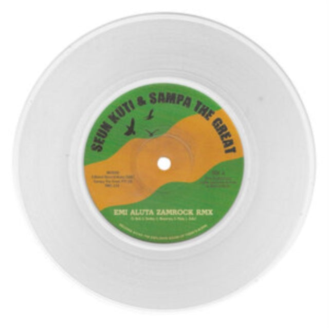 This 7 Inch Vinyl is brand new.Format: 7 Inch VinylMusic Style: AfrobeatThis item's title is: Emi Aluta Zamrock Remix / Emi Aluta 45 Edit (Transparent 7Inch)Artist: Seun; Egypt 80 & Sampa The Great KutiLabel: Record KicksBarcode: 617308088465Release Date: 2/14/2025