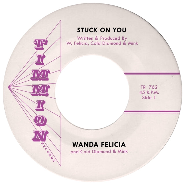 This 7 Inch Vinyl is brand new.Format: 7 Inch VinylThis item's title is: Stuck On You (Pink 7Inch)Artist: Wanda & Cold Diamond & Mink FeliciaBarcode: 617308107562Release Date: 10/3/2025