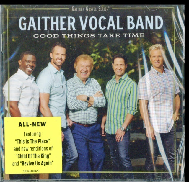 This CD is brand new.Format: CDThis item's title is: Good Things Take TimeArtist: Gaither Vocal BandLabel: GAITHER MUSIC GROUPBarcode: 617884940829Release Date: 7/19/2019