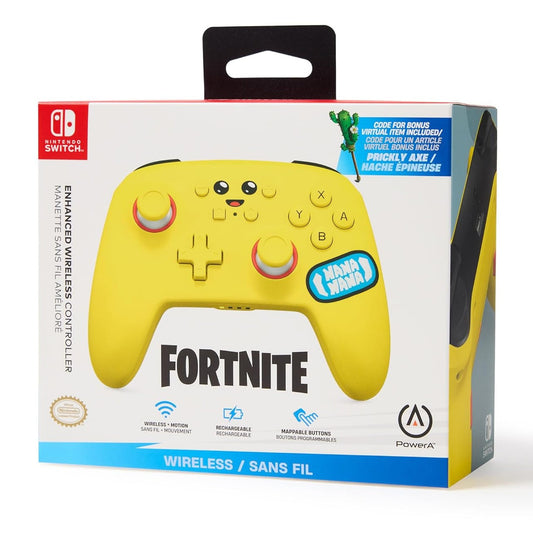 Switch Controller Enhanced Wireless: Fortnite: Peely - PowerA
