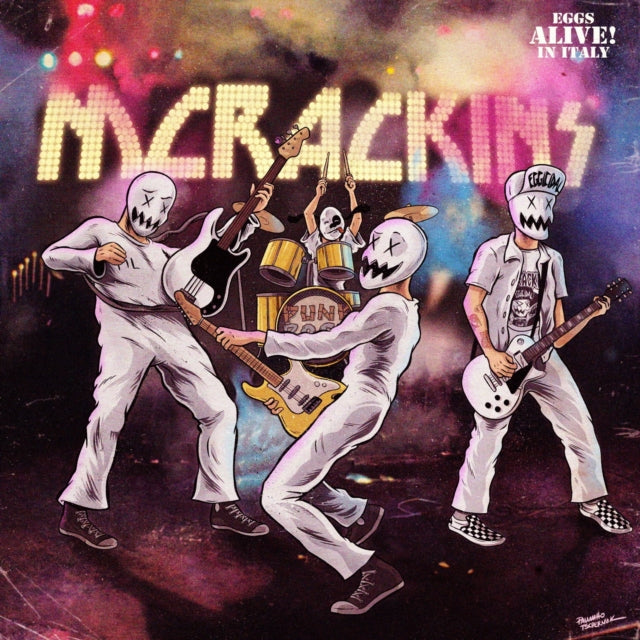 This LP Vinyl is brand new.Format: LP VinylMusic Style: Pop PunkThis item's title is: Eggs Alive! In ItalyArtist: McrackinsLabel: MOM'S BASEMENT RECORDSBarcode: 627225467984Release Date: 5/20/2022