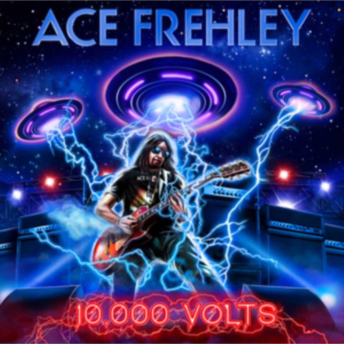 10,000 Volts (Edge Only Splatter/Metal Gym Locker/Red Splatter LP Vinyl) & 10,000 Volts (Orange Tabby LP Vinyl) & Origins: Vol. 2 (Picture Disc)