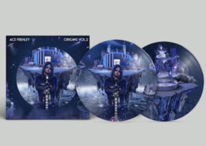 Ace Frehley - Greatest Hits Live & 10,000 Volts (Orange Tabby LP Vinyl) & Origins Vol.2 (Blue & White LP Vinyl) & Origins: Vol. 2 (Picture Disc) & Frehley's Comet (Red & Blue Hand Poured Effect LP Vinyl)