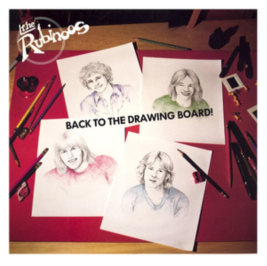 Back To The Drawing Board (Ruby With Black Splatter LP Vinyl)