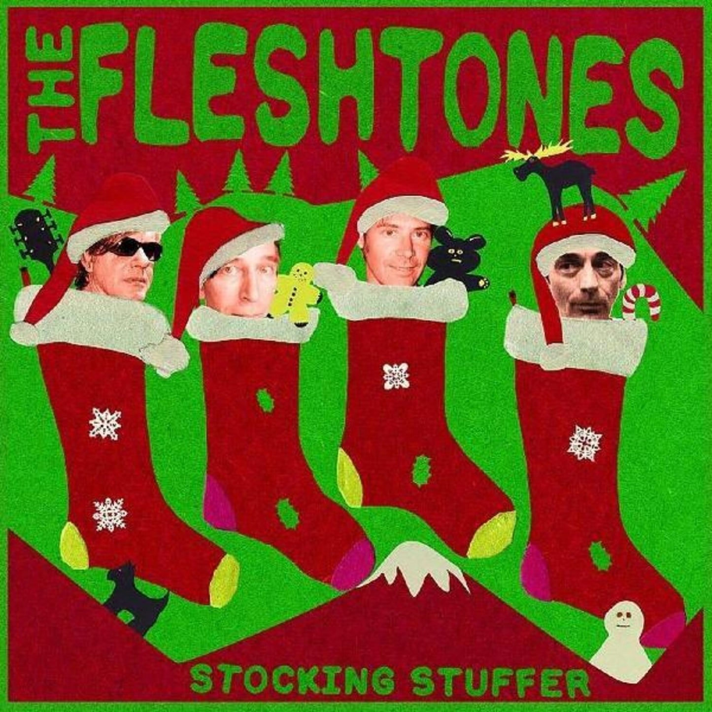 Stocking Stuffer (15Th Anniversary) (Green LP Vinyl) & Face Of The Screaming Werewolf (Dl Card)