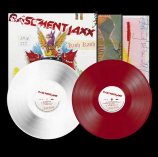 This LP Vinyl is brand new.Format: LP VinylMusic Style: HouseThis item's title is: Kish Kash (Red & White Vinyl/2LP)Artist: Basement JaxxLabel: XL RECORDINGSBarcode: 634904017408Release Date: 9/22/2023