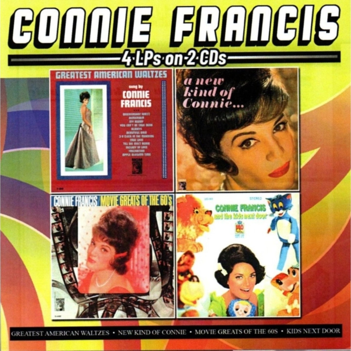 Greatest American Waltzes / New Kind Of Connie / Movie Greats Of The 60S / Kids Next (2CD)