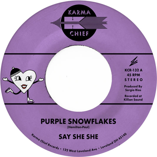 Purple Snowflakes/This Wintertime