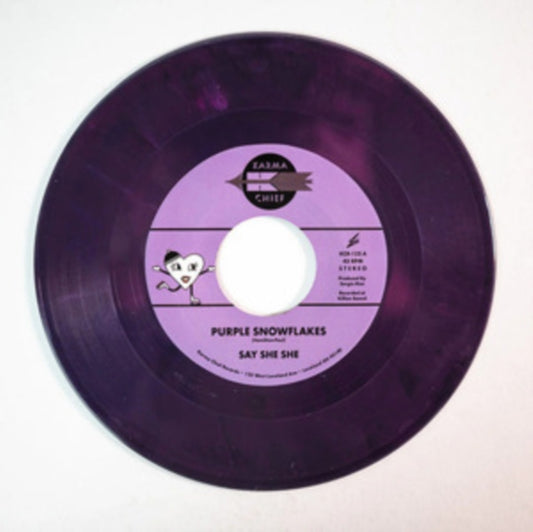 This 7 Inch Vinyl is brand new.Format: 7 Inch VinylMusic Style: ExperimentalThis item's title is: Purple Snowflakes/This Wintertime (Opaque Dark Purple Vinyl)Artist: Say She SheLabel: Black HorizonsBarcode: 648564356128Release Date: 12/13/2024