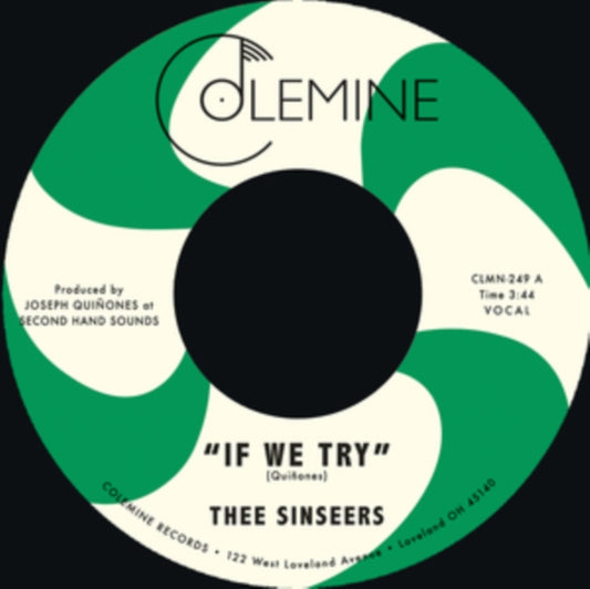 This 7 Inch Vinyl is brand new.Format: 7 Inch VinylMusic Style: SoundtrackThis item's title is: If We Try / Give It Up You FoolArtist: Thee SinseersLabel: His Master's VoiceBarcode: 648564356838Release Date: 6/27/2025