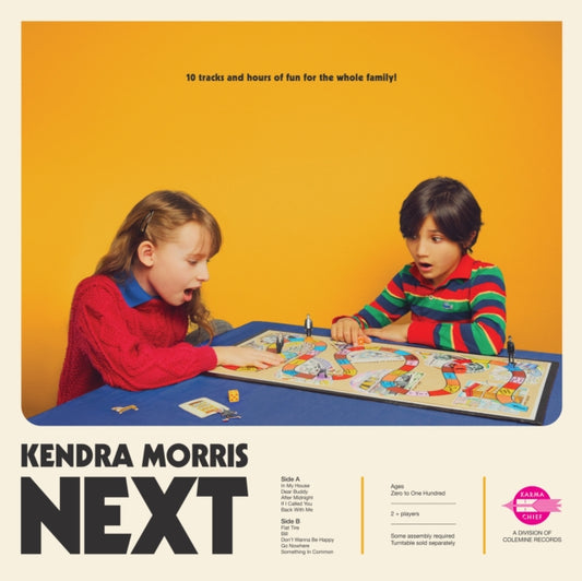 This LP Vinyl is brand new.Format: LP VinylThis item's title is: Next (Blue & Yellow Galaxy Swirl LP Vinyl)Artist: Kendra MorrisBarcode: 648564356951Release Date: 9/19/2025