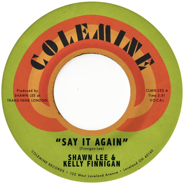 This 7 Inch Vinyl is brand new.Format: 7 Inch VinylMusic Style: SoulThis item's title is: Say It Again / Harpsichord RockArtist: Shawn & Kelly Finnigan LeeLabel: Colemine RecordsBarcode: 648564357033Release Date: 9/19/2025